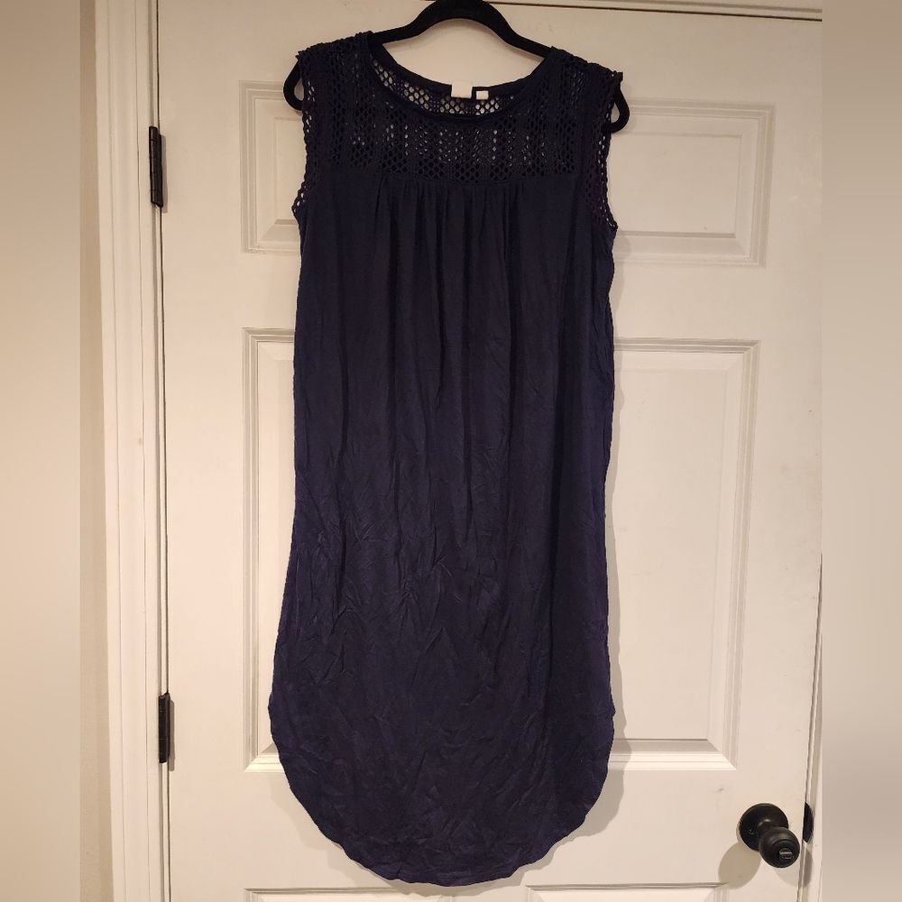 GAP Navy Blue Sleeveless Dress S